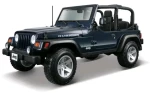 Maisto Jeep Wrangler Rubicon modrá
