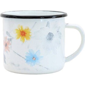 Belis BELIS Smaltovaný hrnček MEADOW 8 cm/0,35l - Belis - Belis