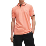 Pánske červené polo tričko BOSS Paul Open Red slim fit (50506193-649) S