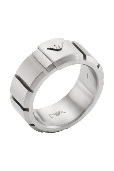 Emporio Armani Módny oceľový prsteň EGS3081040 64 mm