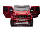 Mamido Elektrické autíčko Mercedes G63 XXL 4x200W 24V MP4 červené