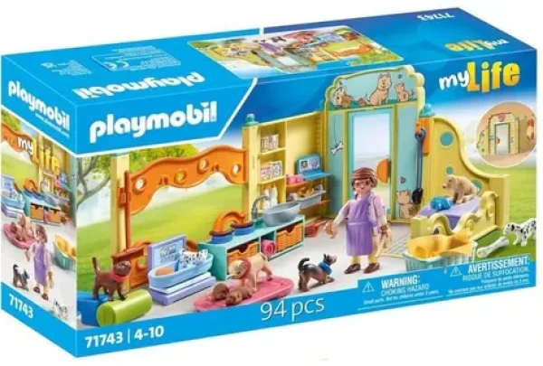 Playmobil® My Life 71743 Centrum starostlivosti o šteňatá