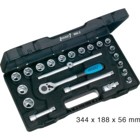 Hazet súprava nástrčných kľúčov metrický 3/8 (10 mm) 22-dielna 880-2; 880-2