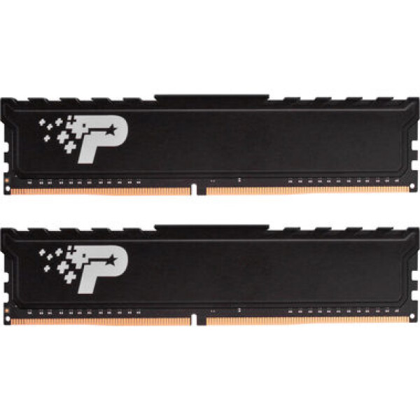 Patriot Signature Premium 16GB (2x8GB) 3200MHz čierna / DDR4 / Non-ECC / Unbuffered / CL22 / 1.2 V (PSP416G3200KH1)