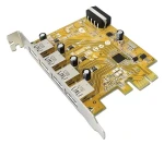 SUNIX USB4300N / Radič / PCIe / 4X USB 3.0 (USB4300N)