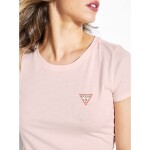 GUESS tričko Baby Crew Logo Tee ružové S Ružová