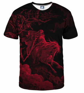 Aloha From Deer Blood Rider T-Shirt TSH AFD699 Červená