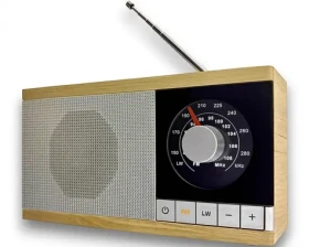 Rádio Krystyna drevo / Prenosné rádio / Drevený design