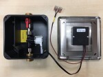 SAPHO - Automatický splachovač pre urinál 24V DC, nerez lesk PS002