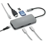 Aiino Cluster / USB-C hub / 7 portov / pre MacBook a iPad (AI7HUB-SG)