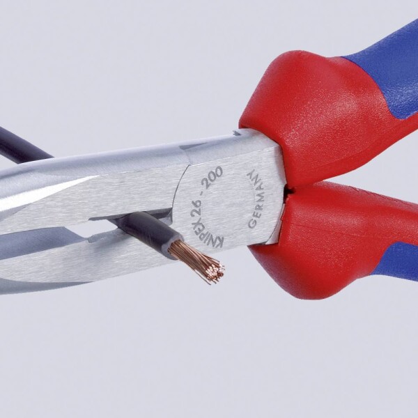 Knipex 26 12 200 dielňa ploché ihlové kliešte rovné 200 mm