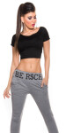 Trendy KouCla Sweatpants "Be R$ch "Be KouCla white