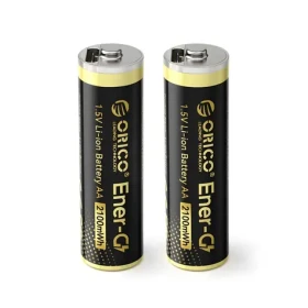 Orico Ener-G EG5C / Nabíjacia batéria AA / 1,5 V / 2100mWh / USB-C / 2 ks