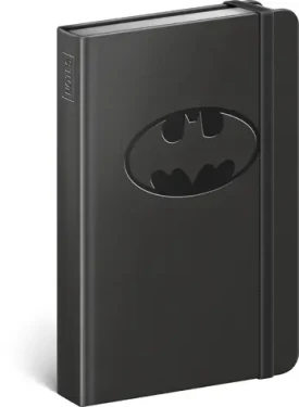 Presco Group Notes Batman - Logo / linajkový / 11 × 16 cm (A-5152)