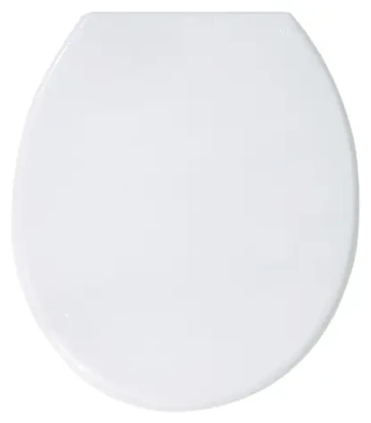 MSV WC doštička biela / Polypropylén / Nerezové pánty / 440 x 365 x 35 mm
