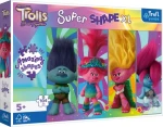 Trefl - Puzzle - Super Shape XL Trollovia 3: Trollie hrátky