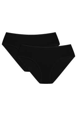 DÁMSKE MODRÉ NOHAVIČKY 1 2PAK 42859 SS25 černá 2XL