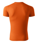 Tričko s farbou unisex oranžová XL
