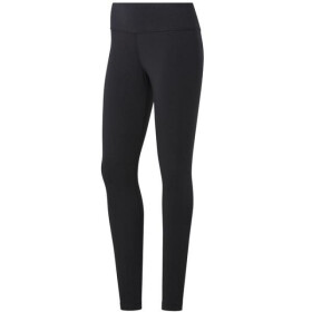 Dámske legíny s vysokým pásom Reebok TE COTTON LEGGING Black (FK6664) XS