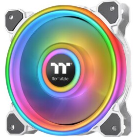 Thermaltake Riing Quad 14 RGB Radiator biela / Ventilátor / 140 mm / Hydraulic Bearing / 1400 RPM @ 26.1 dB / 60.17 CFM (CL-F101-PL14SW-C)