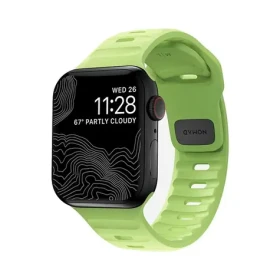 Nomad Sport Strap Glow 2.0 remienok pre Apple Watch 41 40 38 mm zelená (NM01579485)