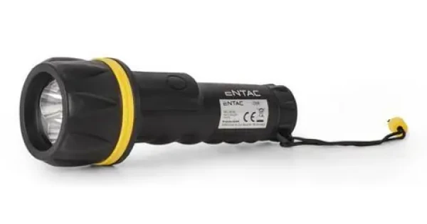 Entac Svietidlo 2D čierna / Svietidlo / LED 1 W / 15 lm / 2x D / IP44 (EFL-2D-PL)