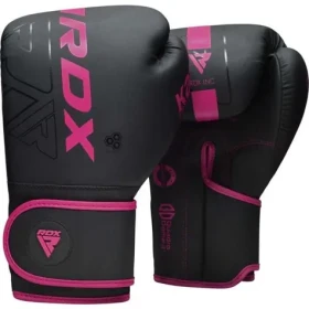 Boxerské rukavice F6 Kara Pink - RDX (12 OZ, ružová) (87406-2-12 OZ)