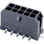 Molex vstavaná pinová lišta (štandardná) Počet pólov 10 Raster (rozteč): 3 mm 430451020 1 ks Tape on Full reel; 430451020
