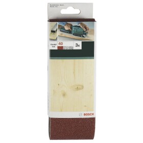 Bosch Accessories 2609256209 sada brúsneho pásu Zrnitosť 60, 80, 100 (d x š) 457 mm x 75 mm 1 sada; 2609256209