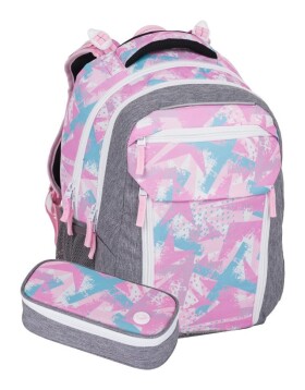 Školský set Bagmaster PORTO 24 B Set Pink-Blue