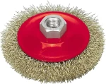 Vorel Kefa drôtená bočná 115 mm / Kefa / Pomosadený drôt (06973)