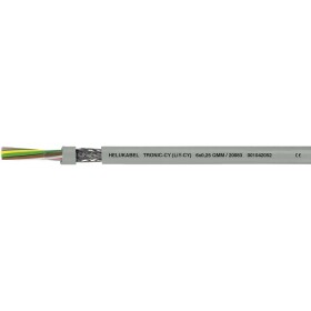 HELU 20039-1000 dátový kábel LiYCY 18 x 0.25 mm² sivá 1000 m; 20039-1000