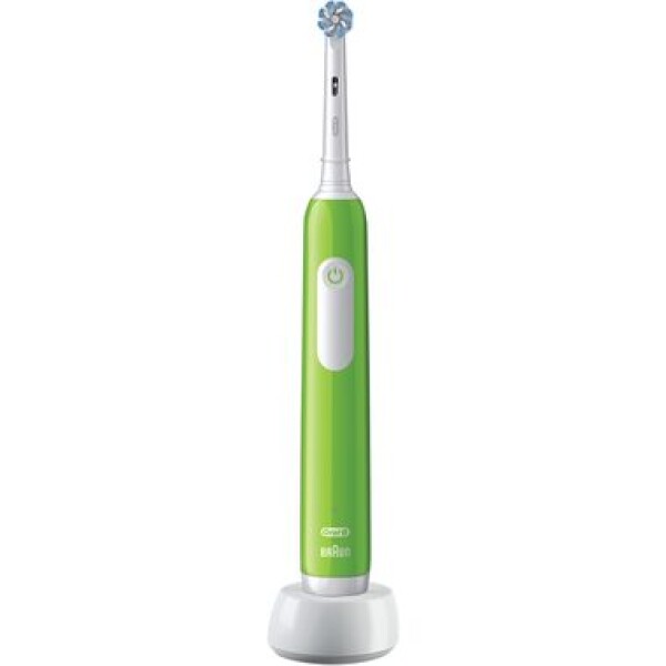 Oral-B Junior Base zelená / Elektrická detská zubná kefka / oscilačná / časovač / senzor tlaku / od 6 rokov (743027)