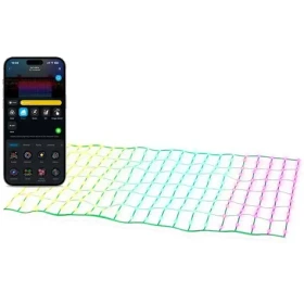 Govee RGBIC / vonkajšia svetelná LED sieť / IP65 / 15W / BT / Wi-Fi / Matter (H6810341)