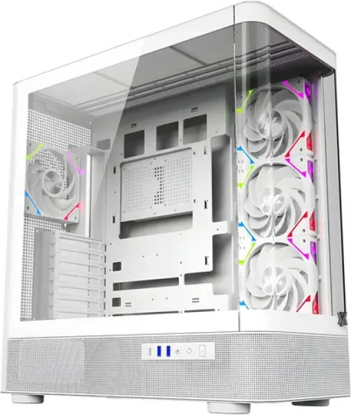 XYZ PC GEAR Quantum ARGB biela / PC skriňa / ARGB podsvietenie (X-CS-QUANTUM-W)