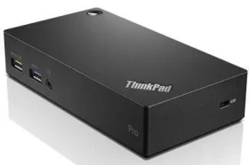Lenovo ThinkPad USB 3.0 Pre Dock / Dokovacia stanica / 3x USB 3.0 / 2x USB 2.0 / DisplayPort / RJ-45 / čierna (03X6897)
