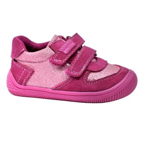 Dievčenská celoročná obuv Barefoot MELANIA FUXIA, Protetika, fuxia - 22