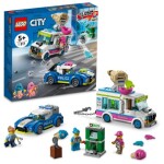 LEGO® City 60314 Policajná naháňačka so zmrzlinárskym vozidlom