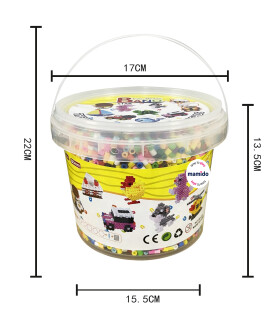 Mamido Mamido Veľké vedierko zažehľovacích korálok MT1543