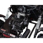 Mamido Detské benzínové autíčko Buggy LUCKY SEVEN LIFT 125CC oranžové