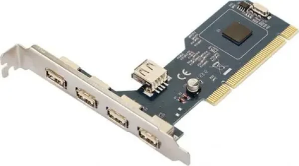 MicroConnect 4+1 USB2.0 PCI / PCI rozširujúca karta / 4+1x USB2.0 (MC-USB-NEC2.0)