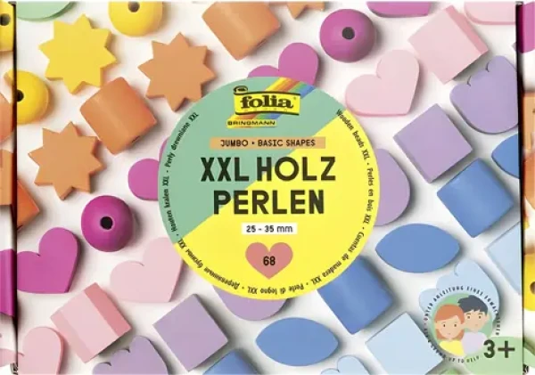 FOLIA Korálky základné tvary XXL