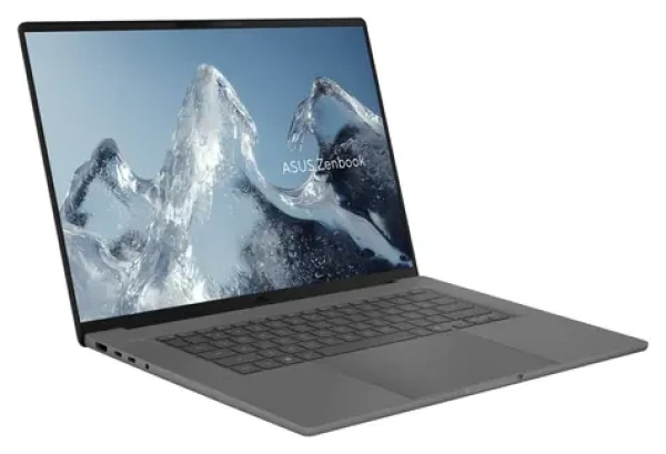 Asus Zenbook A16 UX3607QA-OLED078WZ sivá / Notebook / 16" WUXGA OLED / Snapdragon X1 26 100 3GHz / 32GB / 512GB SSD (UX3607QA-OLED078WZ)