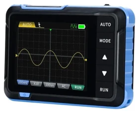 FNIRSI DSO153 / Prenosný osciloskop / Generátor signálu / Šírka pásma 1 MHz / Vzorkovanie 5 Ms/s / USB-C (DSO153 with P6100)