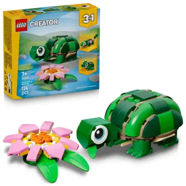 LEGO® Creator 3 v 1 31377 Korytnačka s leknom