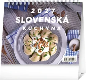 Notique Stolný kalendár Slovenská kuchyňa 2027 / Stolný kalendár / 16,5 × 13 cm / týždenný