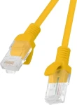 Lanberg CAT6 oranžová / Patch kábel / U/UTP / 0,25 m (PCU6-10CC-0025-O)