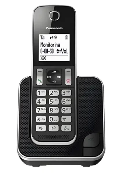 Panasonic KX-TGD310 čierna / Bezdrôtový telefón (KX-TGD 310 PDB BLACK)