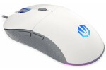 Endorfy GEM Plus biela / optická / drôtová / herná / 19000 dpi / PAW3370 / 6 tlačidiel / RGB / Kailh GM8.0 / USB / 1.8m (EY6A011)