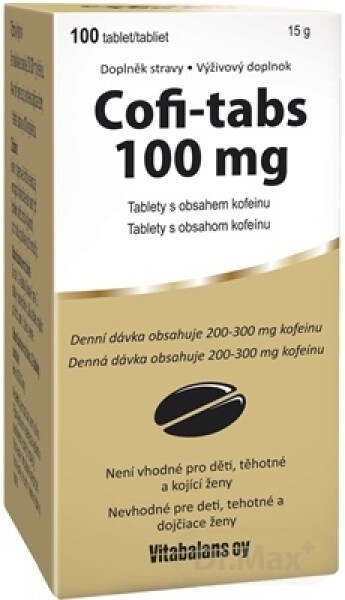 VITABALANS Cofi-tabs 100 tabliet